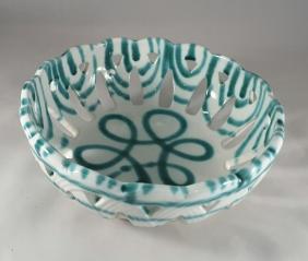 Gmundner Keramik-Korb  rund 16